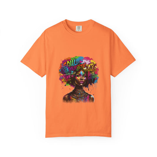 "Unapologetic Soul" Afro Graffiti Tee