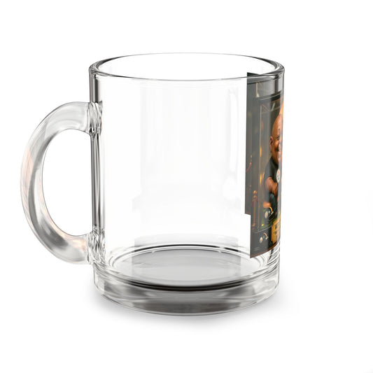 Personalized Glass Mug, Perfect Gift for Coffee Lovers, Unique Home Decor, Ideal for Anniversaries and Celebrations, Customizable Drinkware