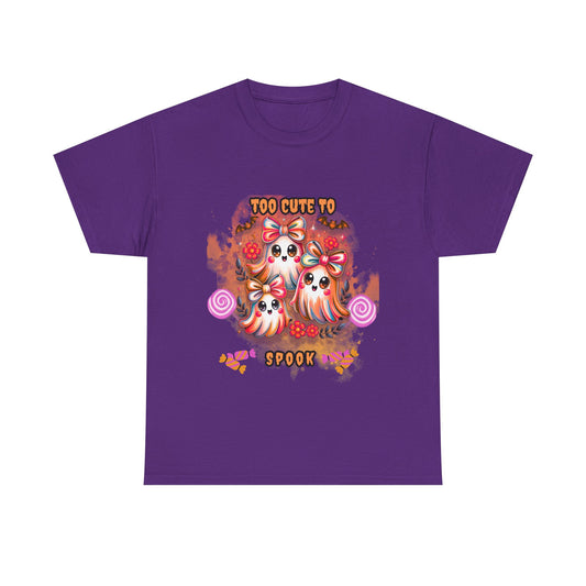 π» Too Cute to Spook | Halloween Ghost Candy Tee