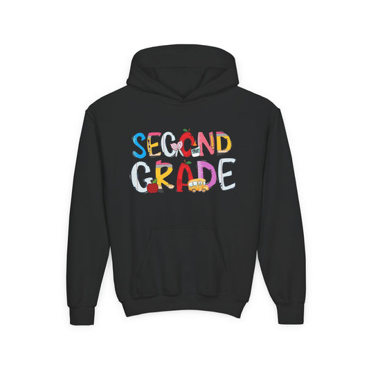 Second Grade Vibes Hoodie