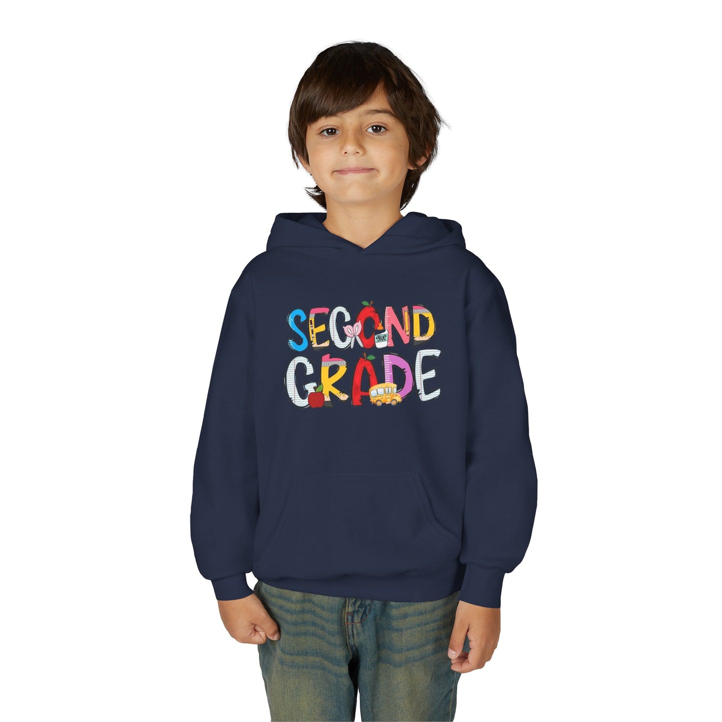 Second Grade Vibes Hoodie