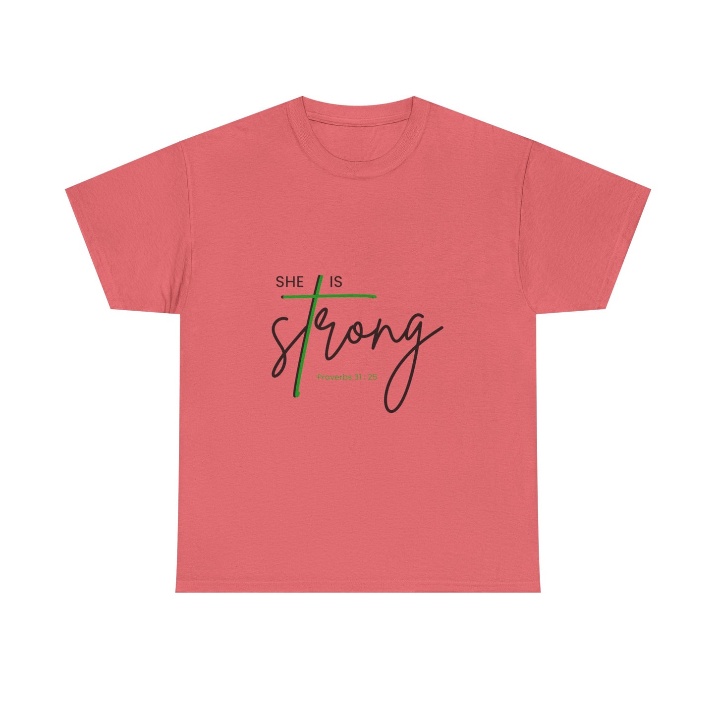 She Is Strong | Inspirational Women’s Empowerment Tee