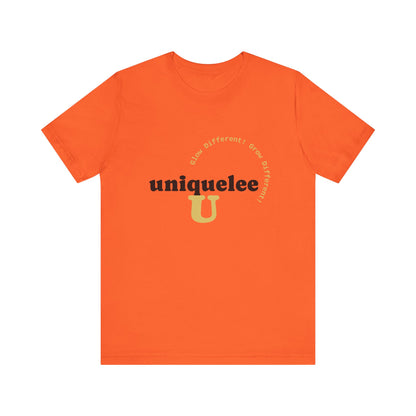 Glow Different. Grow Different. Statement Tee – Uniquelee U