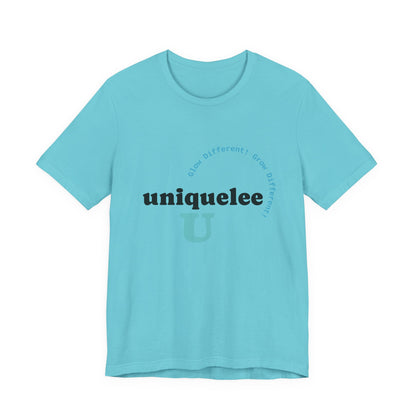 Glow Different. Grow Different. Statement Tee – Uniquelee U