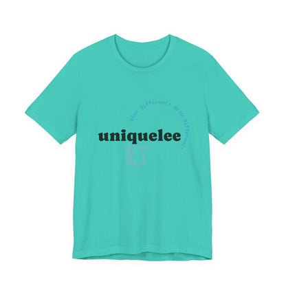Glow Different. Grow Different. Statement Tee – Uniquelee U