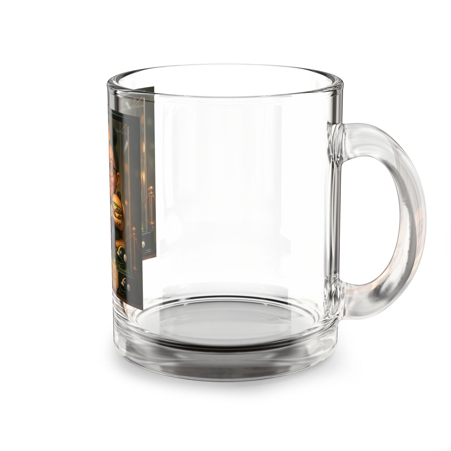 Personalized Glass Mug, Perfect Gift for Coffee Lovers, Unique Home Decor, Ideal for Anniversaries and Celebrations, Customizable Drinkware