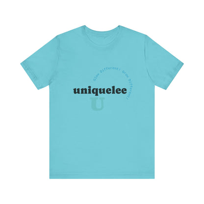 Glow Different. Grow Different. Statement Tee – Uniquelee U