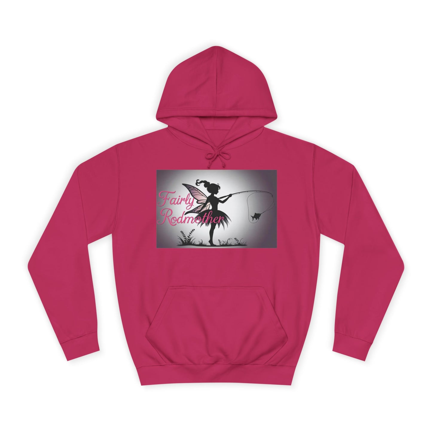 Fairly Rodmother  Unisex College Hoodie | Stylish & Cozy Fashion | Perfect for College Students, Fairy Lovers, Casual Wear, Gifts, and Events