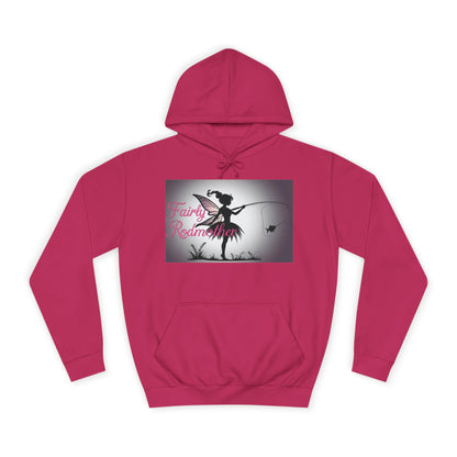 Fairly Rodmother  Unisex College Hoodie | Stylish & Cozy Fashion | Perfect for College Students, Fairy Lovers, Casual Wear, Gifts, and Events