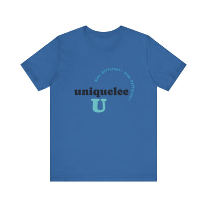 Glow Different. Grow Different. Statement Tee – Uniquelee U