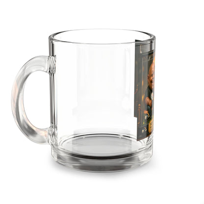 Personalized Glass Mug, Perfect Gift for Coffee Lovers, Unique Home Decor, Ideal for Anniversaries and Celebrations, Customizable Drinkware