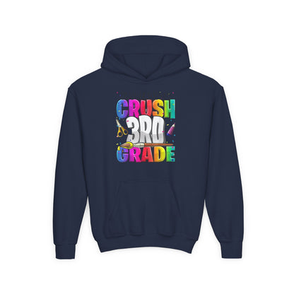 I’m Ready to Crush 3rd Grade Hoodie – Color Pop Edition
