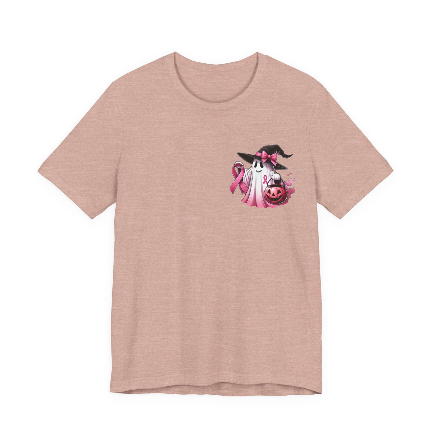 🎀 In October We Wear Pink | Breast Cancer Awareness Halloween Tee