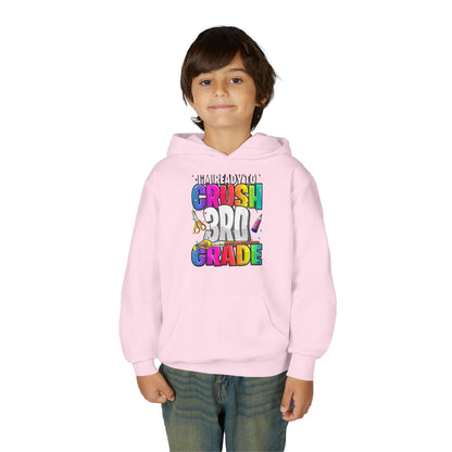 I’m Ready to Crush 3rd Grade Hoodie – Color Pop Edition