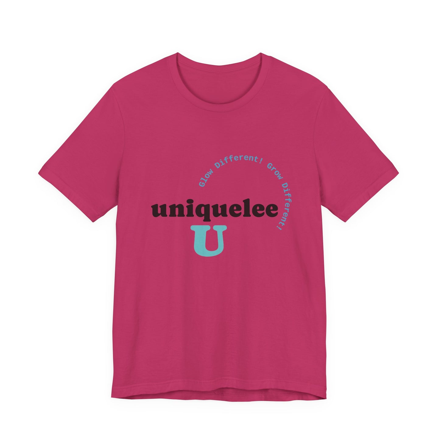 Glow Different. Grow Different. Statement Tee – Uniquelee U