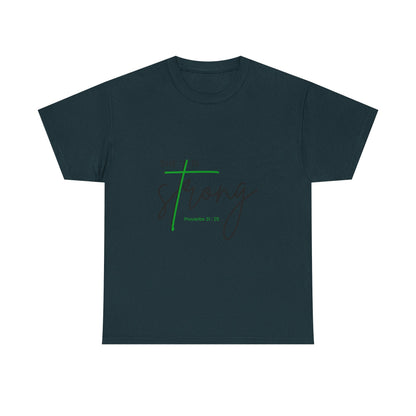 She Is Strong | Inspirational Women’s Empowerment Tee