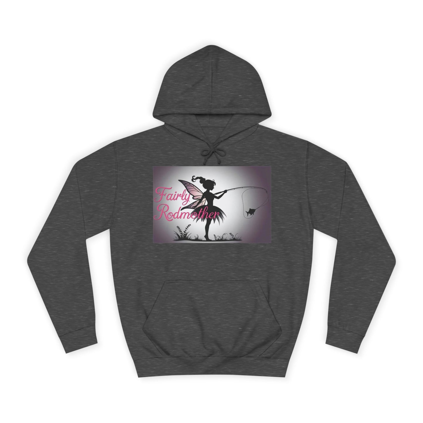 Fairly Rodmother  Unisex College Hoodie | Stylish & Cozy Fashion | Perfect for College Students, Fairy Lovers, Casual Wear, Gifts, and Events