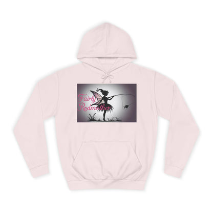 Fairly Rodmother  Unisex College Hoodie | Stylish & Cozy Fashion | Perfect for College Students, Fairy Lovers, Casual Wear, Gifts, and Events