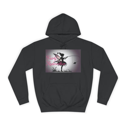 Fairly Rodmother  Unisex College Hoodie | Stylish & Cozy Fashion | Perfect for College Students, Fairy Lovers, Casual Wear, Gifts, and Events
