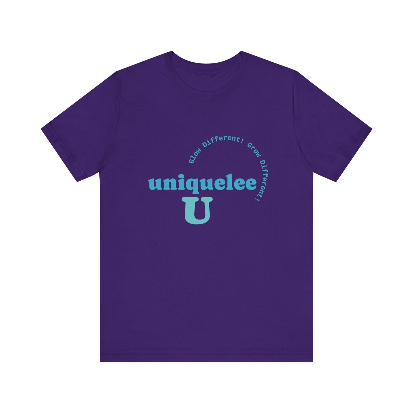 Glow Different. Grow Different. Statement Tee – Uniquelee U