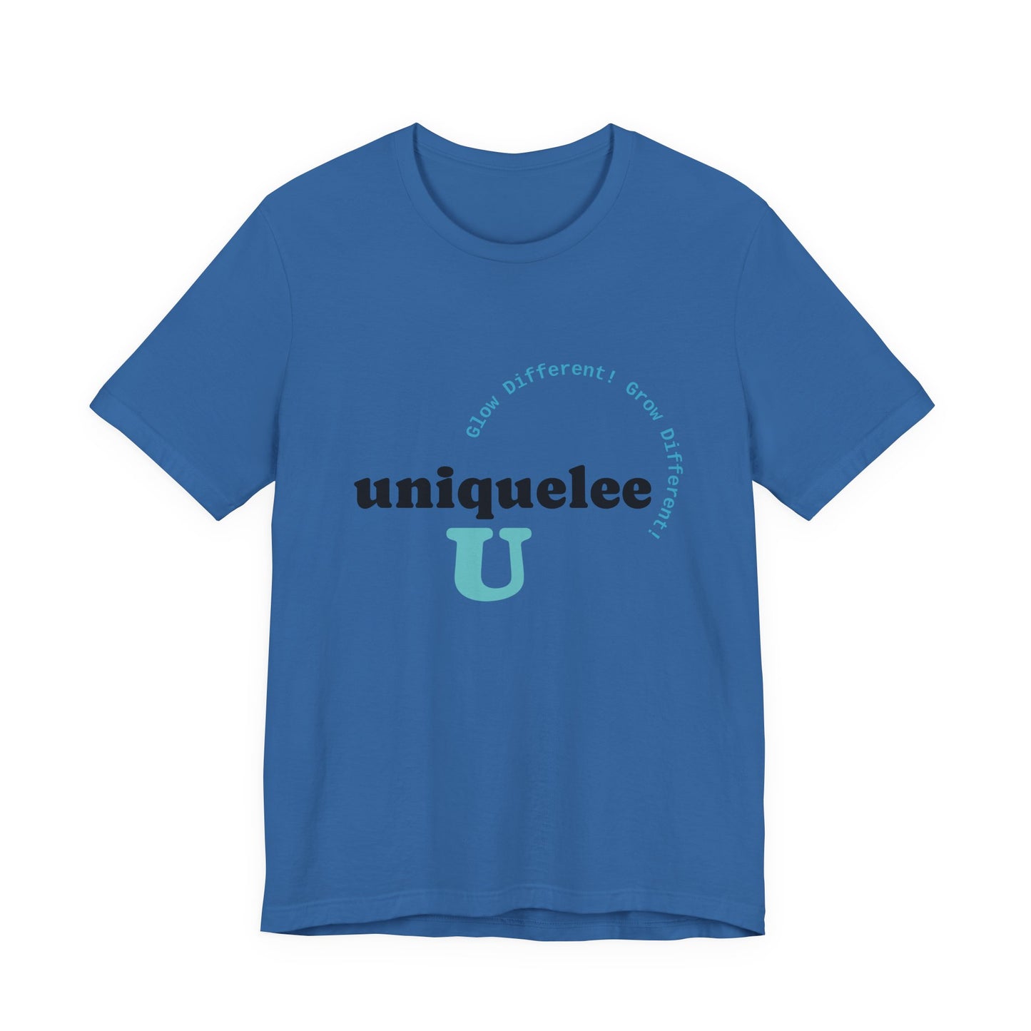 Glow Different. Grow Different. Statement Tee – Uniquelee U