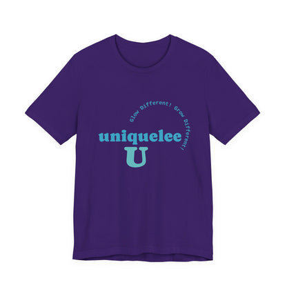 Glow Different. Grow Different. Statement Tee – Uniquelee U