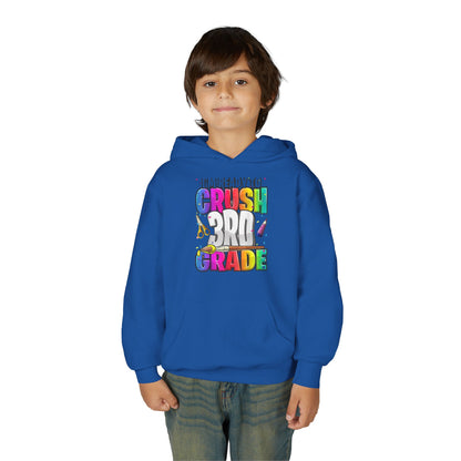 I’m Ready to Crush 3rd Grade Hoodie – Color Pop Edition