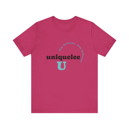 Glow Different. Grow Different. Statement Tee – Uniquelee U
