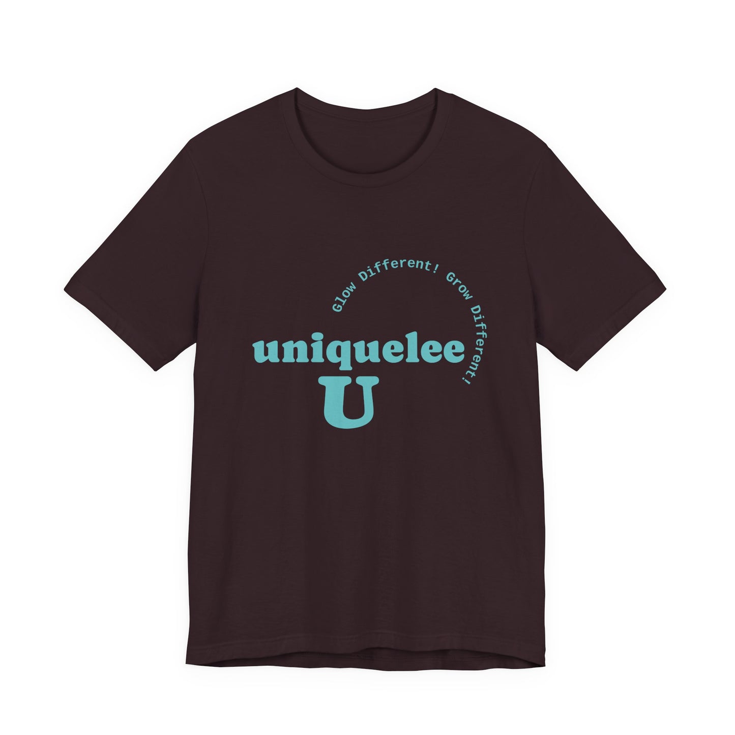 Glow Different. Grow Different. Statement Tee – Uniquelee U
