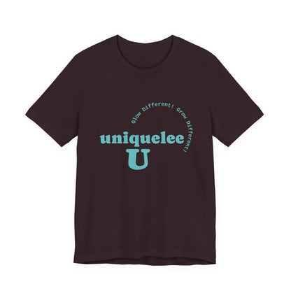 Glow Different. Grow Different. Statement Tee – Uniquelee U