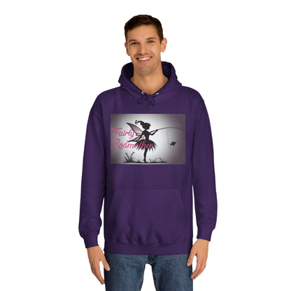Fairly Rodmother  Unisex College Hoodie | Stylish & Cozy Fashion | Perfect for College Students, Fairy Lovers, Casual Wear, Gifts, and Events