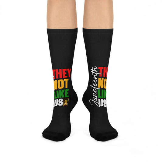 Celebratory Juneteenth Crew Socks, Soft Cotton Socks for Freedom Celebrations, Comfortable Socks for Juneteenth, Gift for Heritage [...]