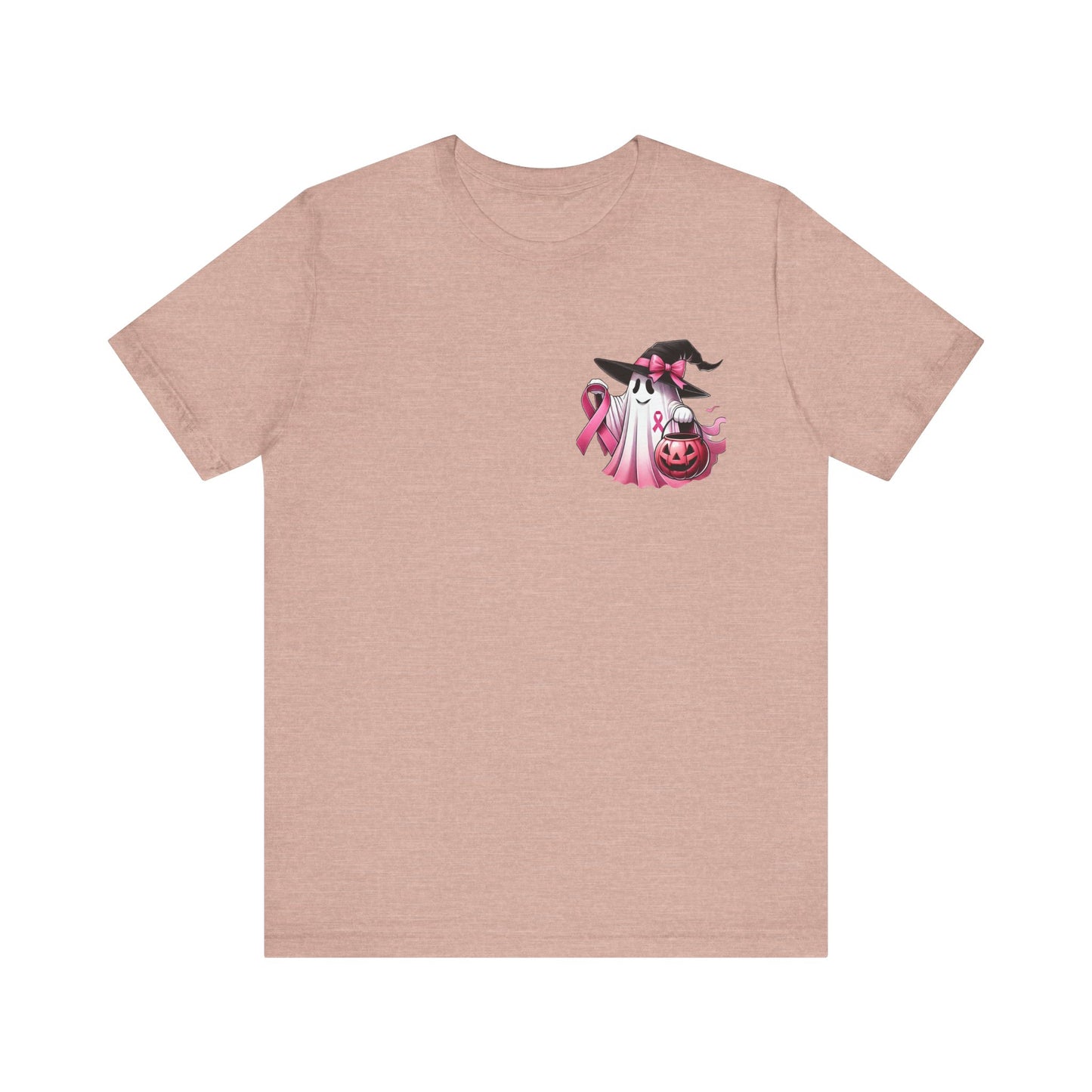 🎀 In October We Wear Pink | Breast Cancer Awareness Halloween Tee